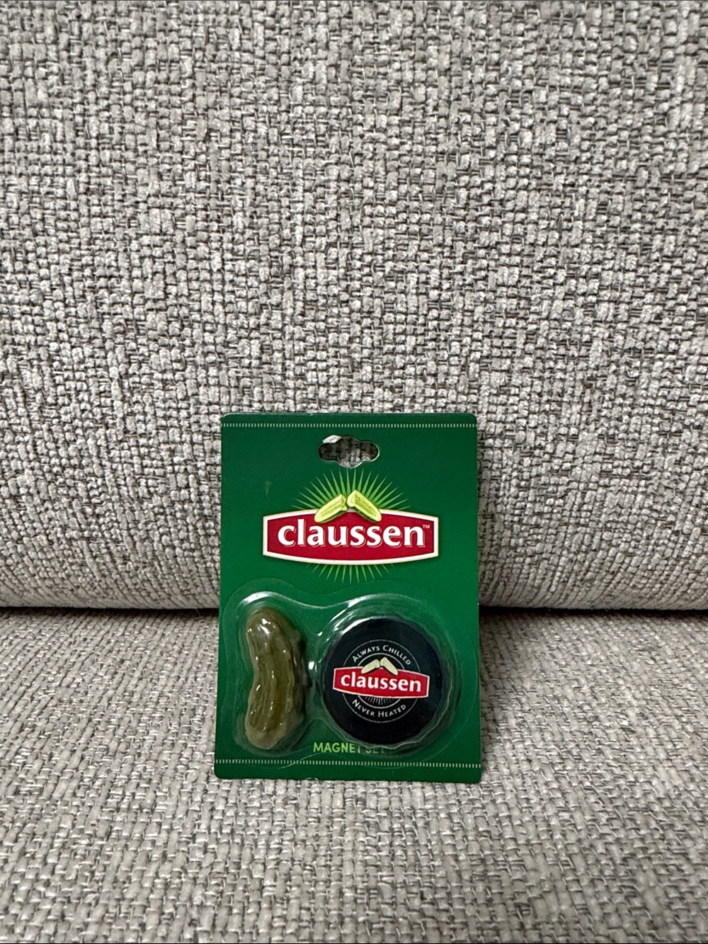 Claussen Kosher Dill Pickles Magnet Set of 2